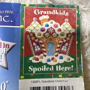 Grandkids Spoiled Here! House Flag 28" x‎ 40", Custom Decor, 2 Sided